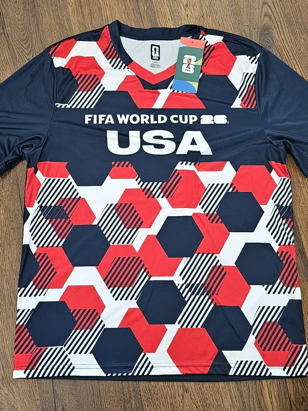 FIFA World Cup 2026 Team USA Soccer Football Jersey NWT Large